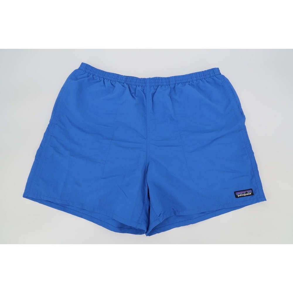 Patagonia Baggies Shorts Mens Large Blue 5" Inseam Lined Recycled Nylon